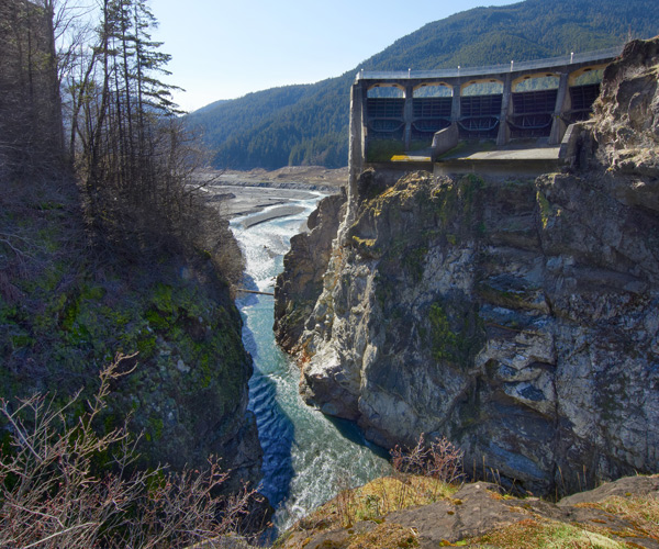 Glines Canyon, post-dam removal. Photo: John Gussman, DC Productions.