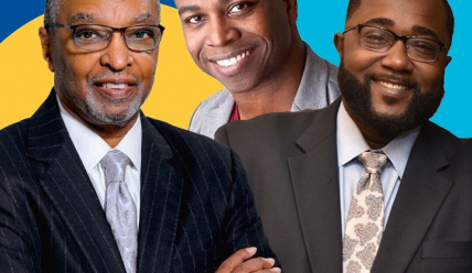 Main Stage: Rev. Branden Polk, Antong Lucky, and Dr. Buster Soaries, Jr